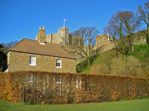 Castle in Kent England